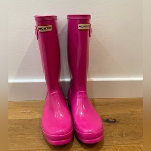 Hunter Rain boots - Original Kids Gloss US 7